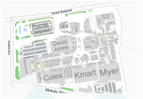 pacific fair stores map.